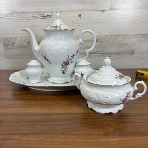 Royal‎ Kent Collection Poland Pitcher Salt Pepper Shaker,  Soup Tureen Platter